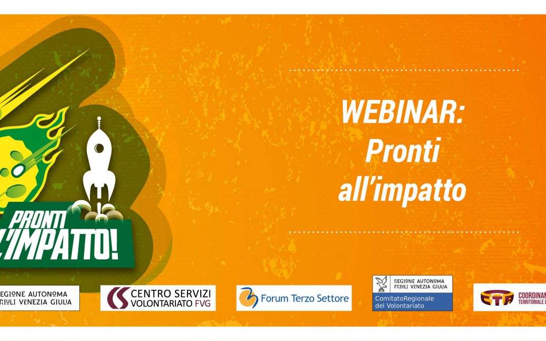 ANCORA POCHI POSTI PER  IL WEBINAR IRTS PRONTI ALL’IMPATTO!