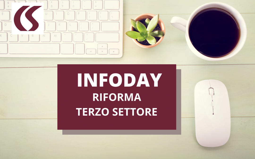 INFODAY SULLA RIFORMA DEL TERZO SETTORE