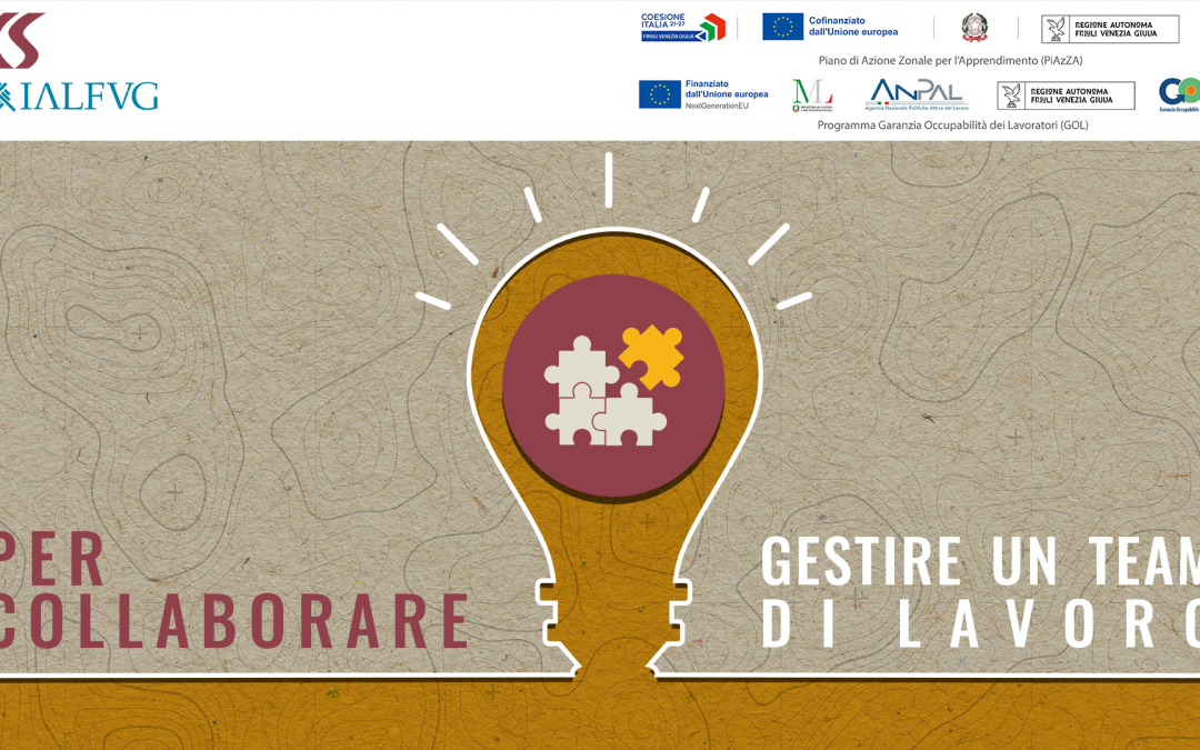 Gestire Un Team di Lavoro – Percorso Formativo CSV FVG – IAL 2024