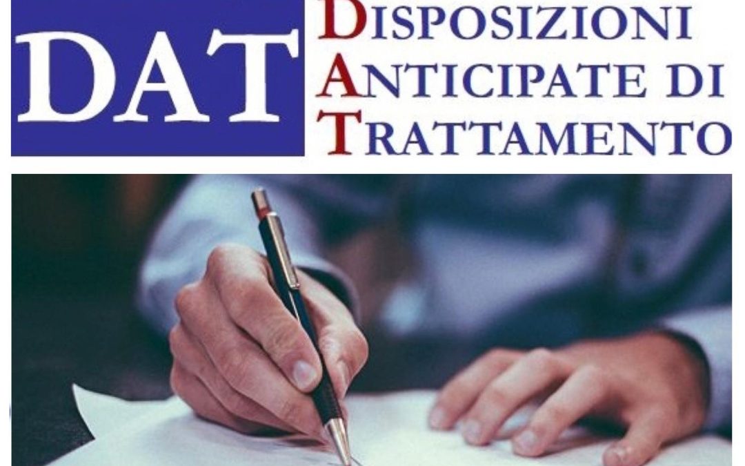 Sportello Informativo DAT Disposizioni Anticipate di Trattamento