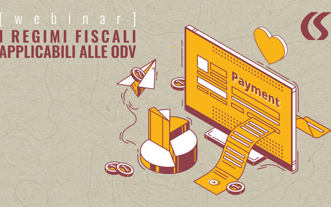Webinar -I regimi fiscali applicabili alle ODV – 2 marzo