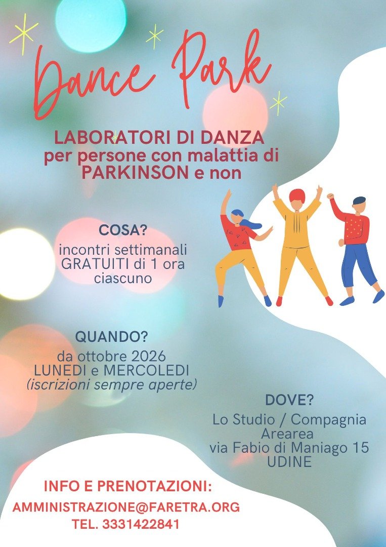 DANCE PARK – laboratori di danza per persone con malattia di Parkinson e non
